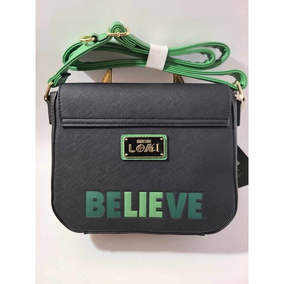 Loungefly Marvel Loki For President Cosplay Crossbody NEW Handbag Tie - Picture 4 of 6